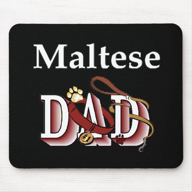 Maltesiska Pappa Gifts Musmatta (Framsidan)