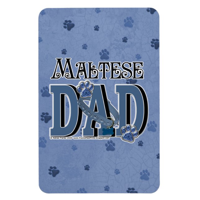 Maltesiska PAPPA Magnet (Vertikal)