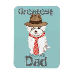 Maltesiska Pappa Magnet