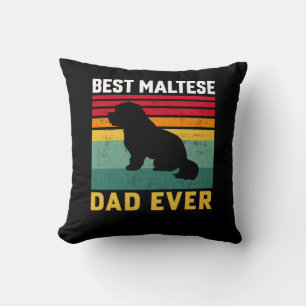 Maltesiska Pappa någonsin, Maltesiska Hund Kudde