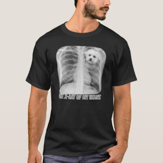 Maltesiska röntgen av mina hundälskare t shirt