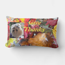 Maltesiska Seasons Löv Design Lumbarkudde