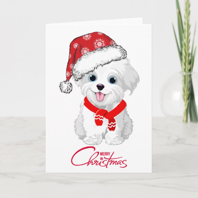 Maltesiskt God jul-mappat Helgdag-kort Helgkort (Framsida)