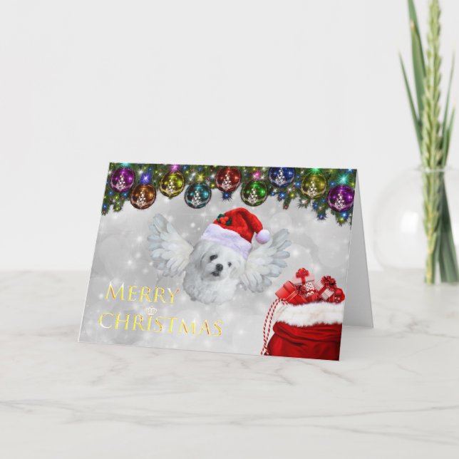 Maltesiskt julkort för Vingar Helgkort (Framsida)