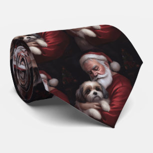 Malti Tzu med Tomte Festlig jul Slips