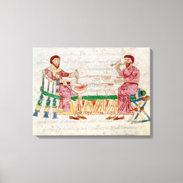 Måltiden, från "De Universo" Canvastryck (Framsida)