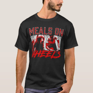 Måltider på Bikerna för julluskuvskog med kåpa T Shirt