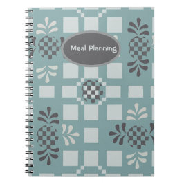 Måltidsplanering Anteckningsbok