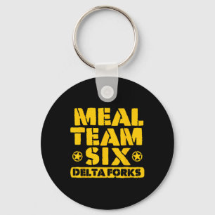 Måltidsteam Six Delta Gafflar Nyckelring