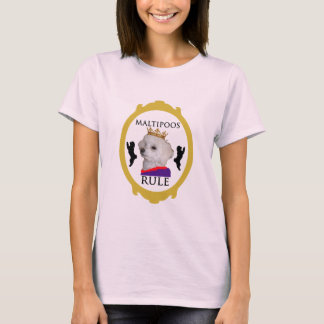 maltipoo3_edited-2 tee shirt
