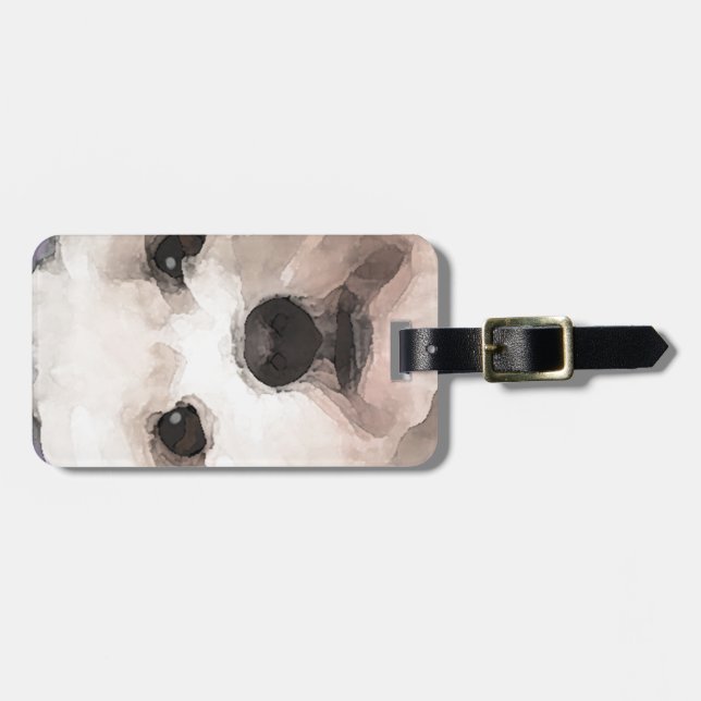 Maltipoo Bagagebricka (Horisontell Framsida)