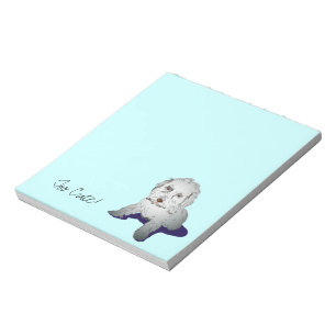 Maltipoo Cute Puppy Anteckningsblock