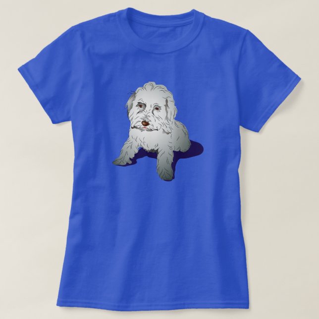 Maltipoo Cute Puppy Tröja (Design framsida)