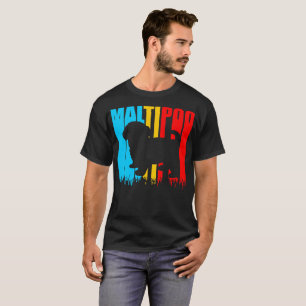 Maltipoo daltar älskaregåvan t shirt