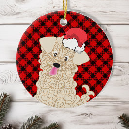 Maltipoo jul Puppy Pet Ornament