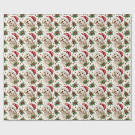 Maltipoo julpapper