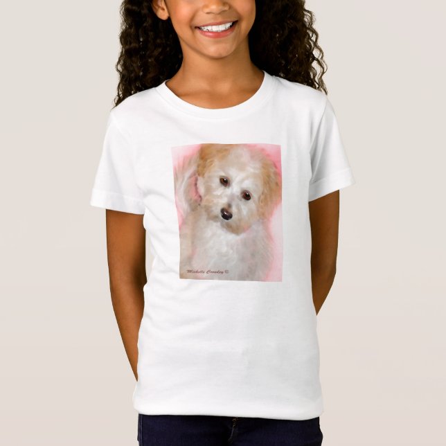 maltipoo t shirt (Framsida)