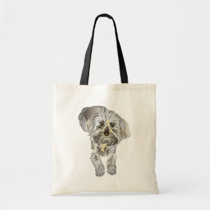 Maltipoo valp tygkasse