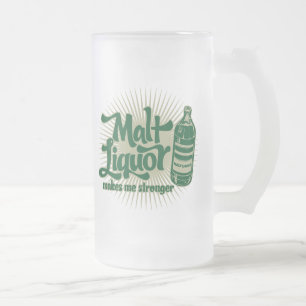Maltstarkspritmugg Frostat Ölglas