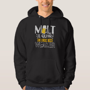 Maltvätska, ej för svagare whisky hoodie