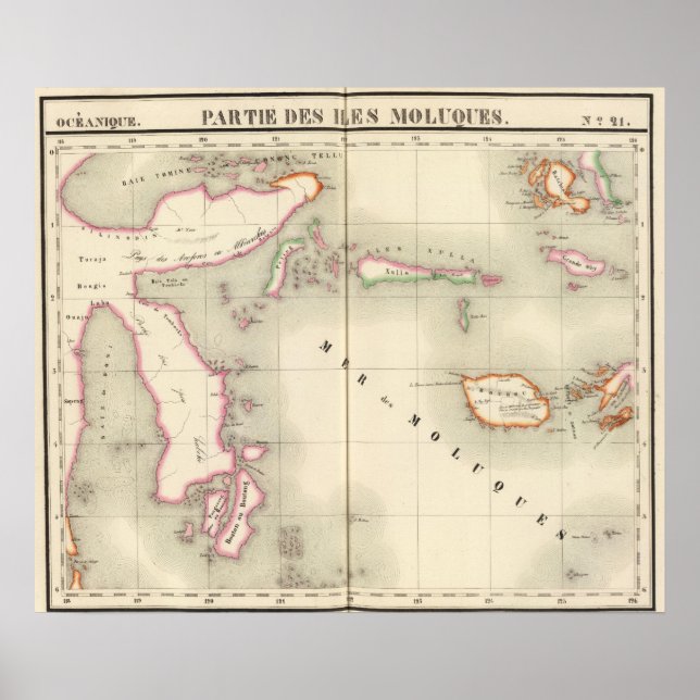 Maluku Oceania nr 21 Poster (Framsidan)