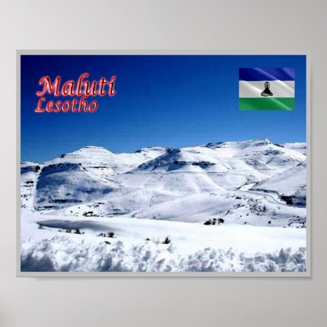 Maluti - Lesotho - Poster (Framsidan)