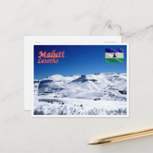Maluti - Lesotho - Vykort
