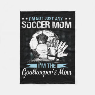Målvakt Mama Tröja Fotboll Målvakt Mamma Mors Dag Fleecefilt