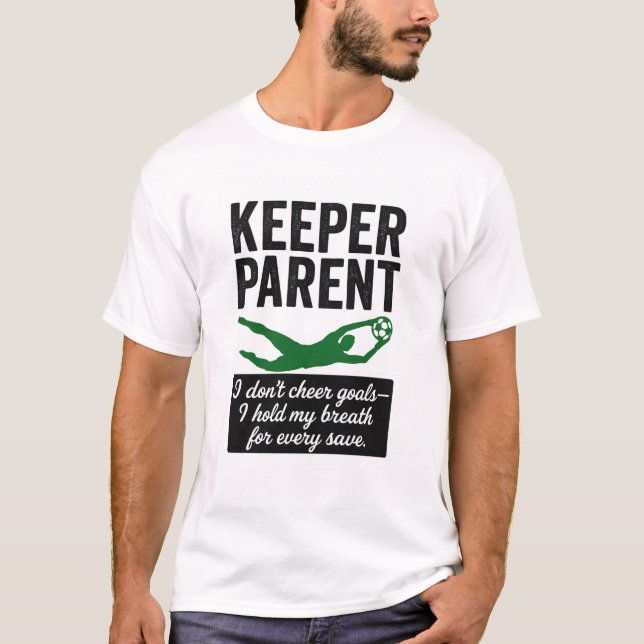 Målvaktsförälder T Shirt (Framsida)