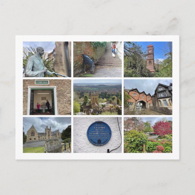 Malvern Helg Vykort (Framsida)