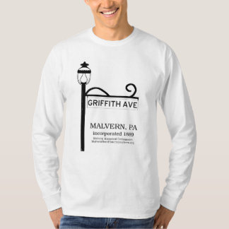 Malvern PA - Griffith avenyt-skjorta Tee Shirt