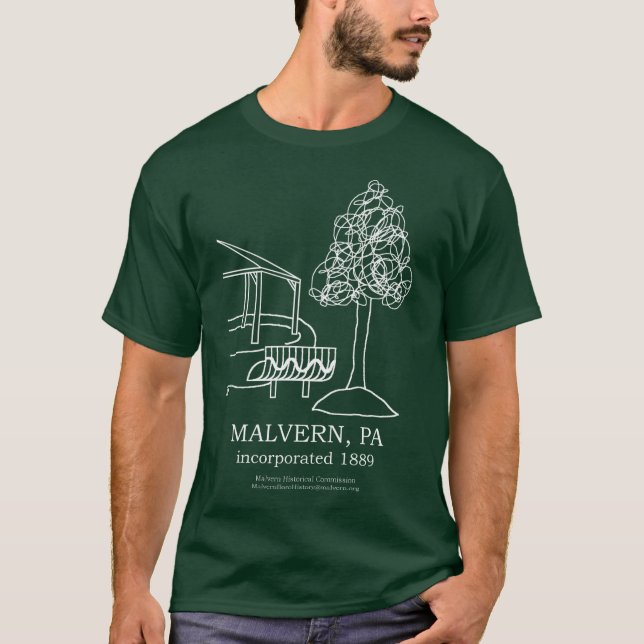 Malvern (PA) - undvika parkerar t-skjortan T Shirt (Framsida)