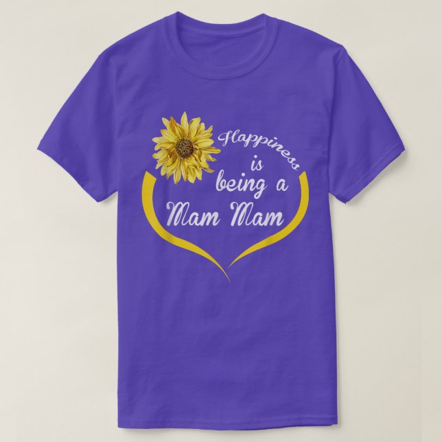 Mam Gift Happiness är en Mam 708 T Shirt (Design framsida)