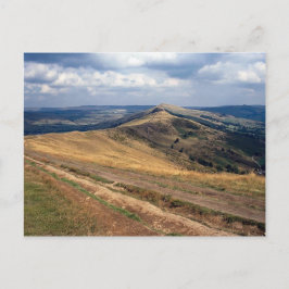 Mam Tor and Loose Backe Ridge, Derbyshire Europe Vykort