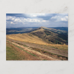 Mam Tor and Loose Backe Ridge, Derbyshire Europe Vykort
