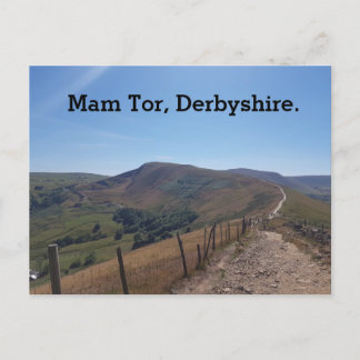 Mam Tor, Derbyshire Helg Vykort