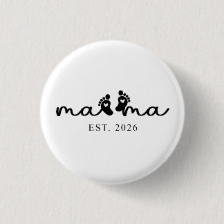 Mama 2026 | Baby Reveal-knapp Knapp