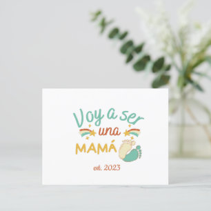 Mamá Anuncio Embarazo Día del Madre Vykort
