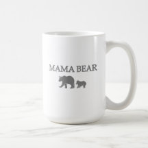 "Mama Bear" Bear and Cub Coffee Mug