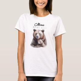 Mama Bear Custom Women's T-Shirt