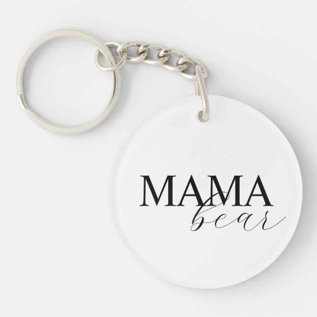 Mama Bear Keychain (Framsidan)