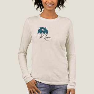 Mama Bear Långärmad T-Shirt - Rustik Natur Outd