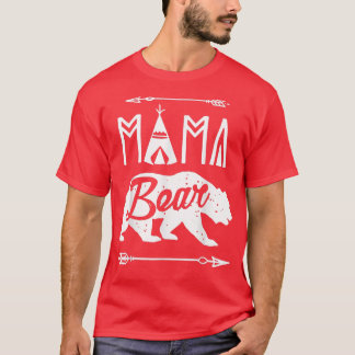 Mama Bear Lover Hunting Bear Mother Mother's Day T Shirt