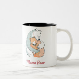 Mama Bear Mothers Day Två-Tonad Mugg