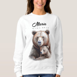 Mama Bear Personalized T Shirt