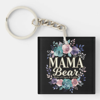 Mama Bear Ruler Of Chaos And Cuddles Floral Gift