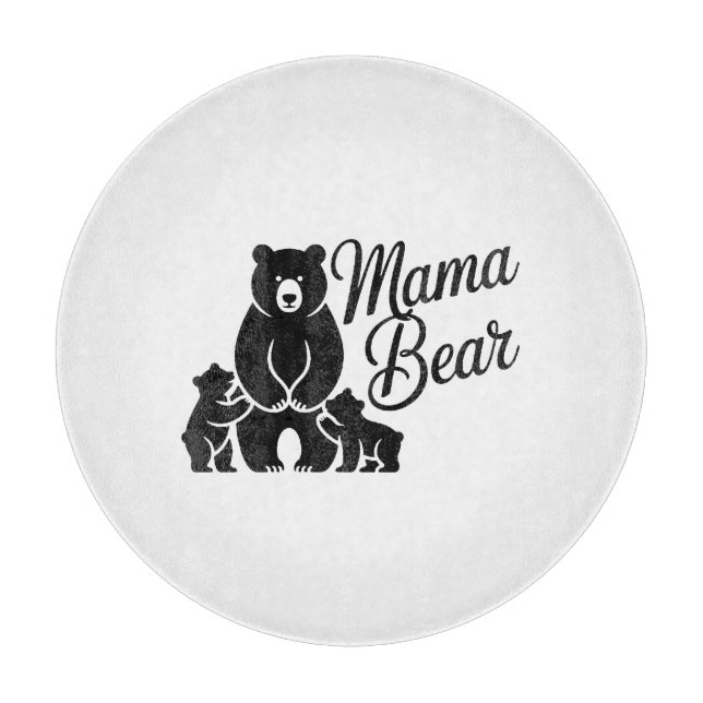 Mama Bear with Cubs Cute Family Bear (Framsidan)