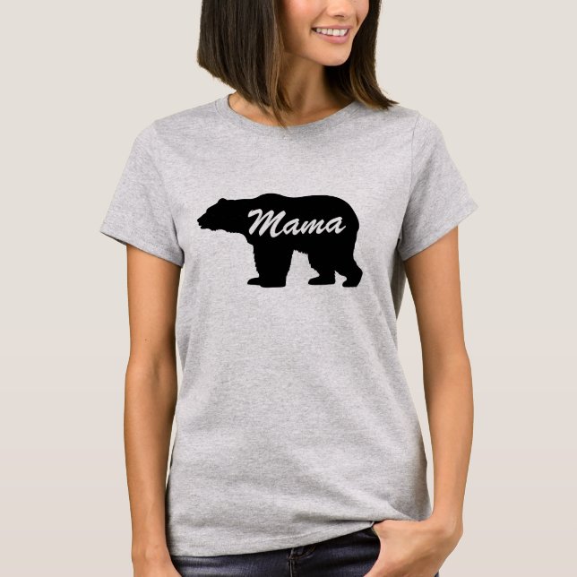 MAMA BEAR WOMEN'S T-Shirt (Framsida)