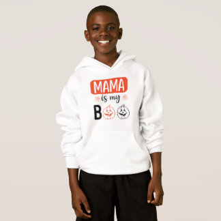 Mama Boo Röd Svart Halloween Familj Matchande T Shirt