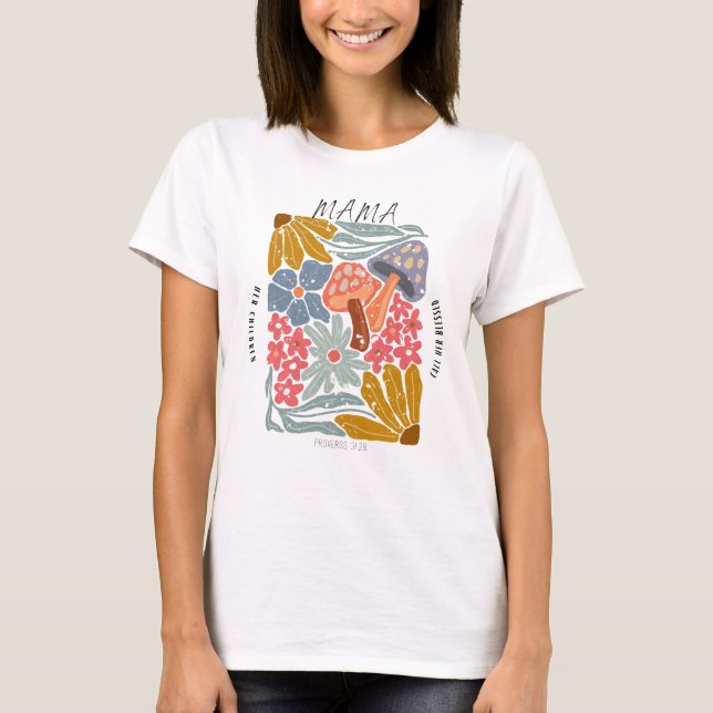 Mama Botanicals T Shirt (Framsida)